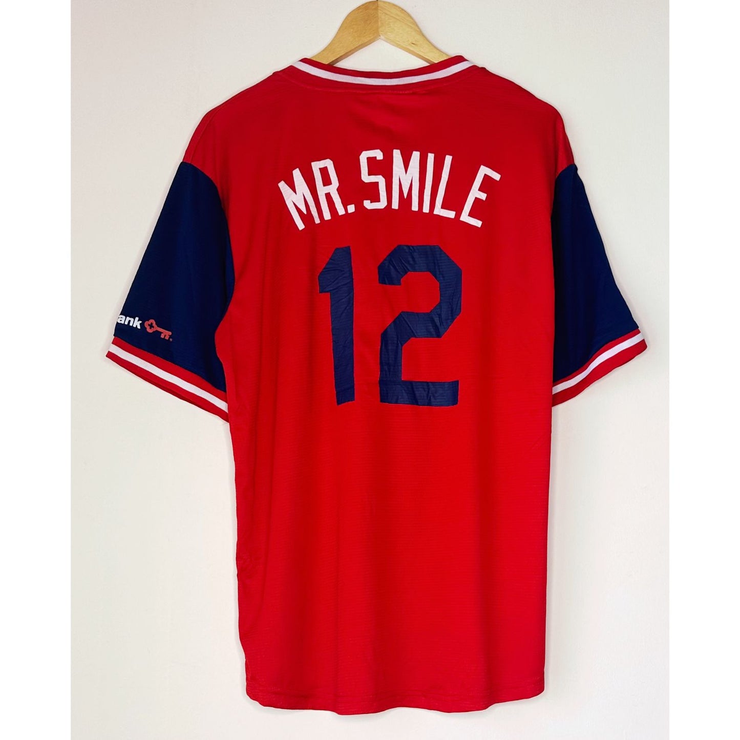 MATCH-UP INDIANS MR SMILE NO SIZE- XL BASEBALL JERSEYS