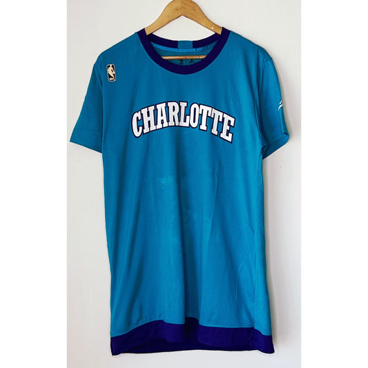 CHARLOTTE NBA BLUE SIZE- L BASEBALL JERSEYS