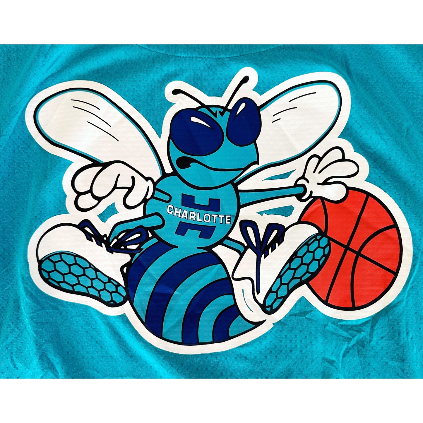 CHARLOTTE NBA BLUE SIZE- L BASEBALL JERSEYS