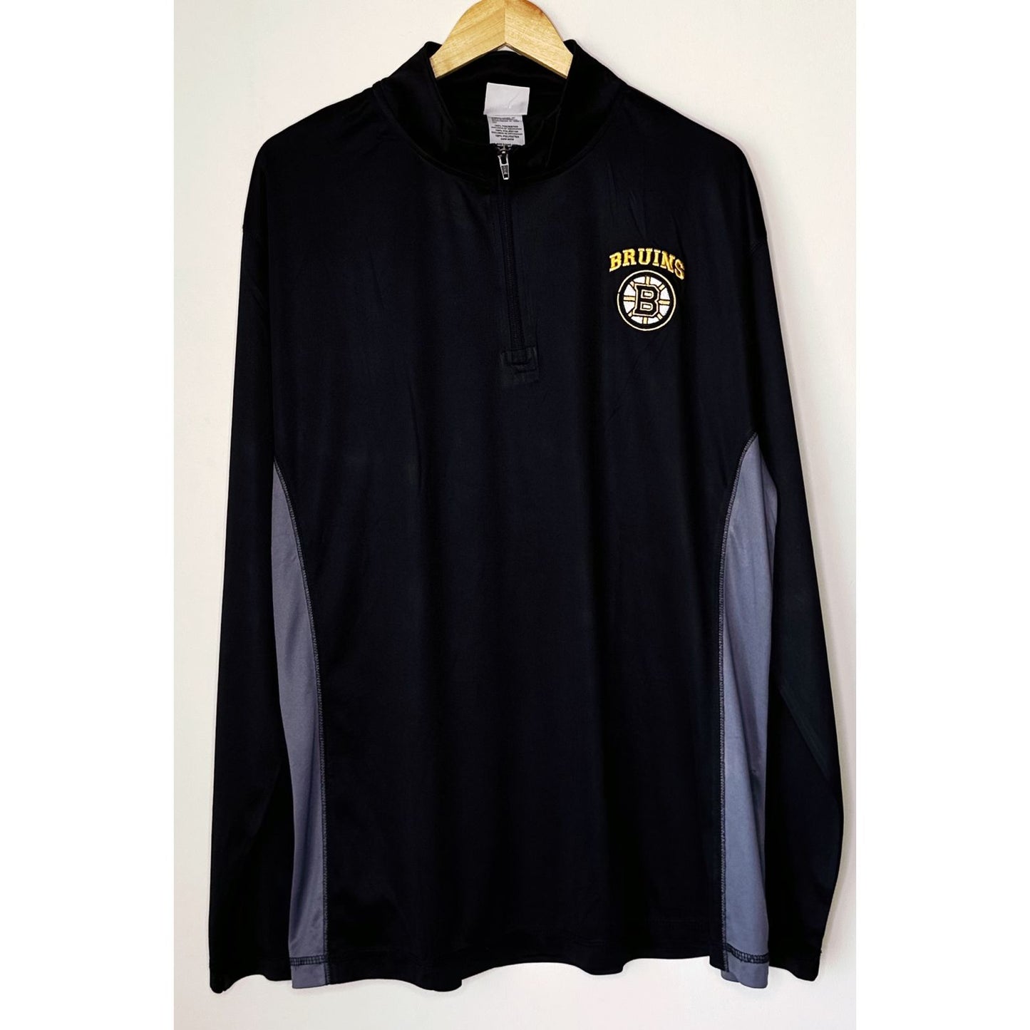 BRUINS BLACK SIZE-XL SPORTSWEAR JACKET