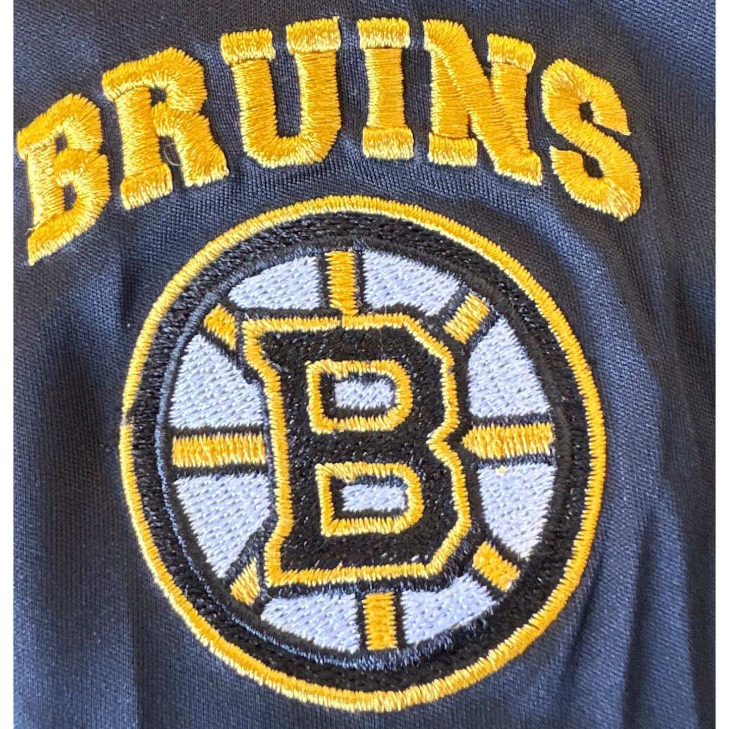 BRUINS BLACK SIZE-XL SPORTSWEAR JACKET