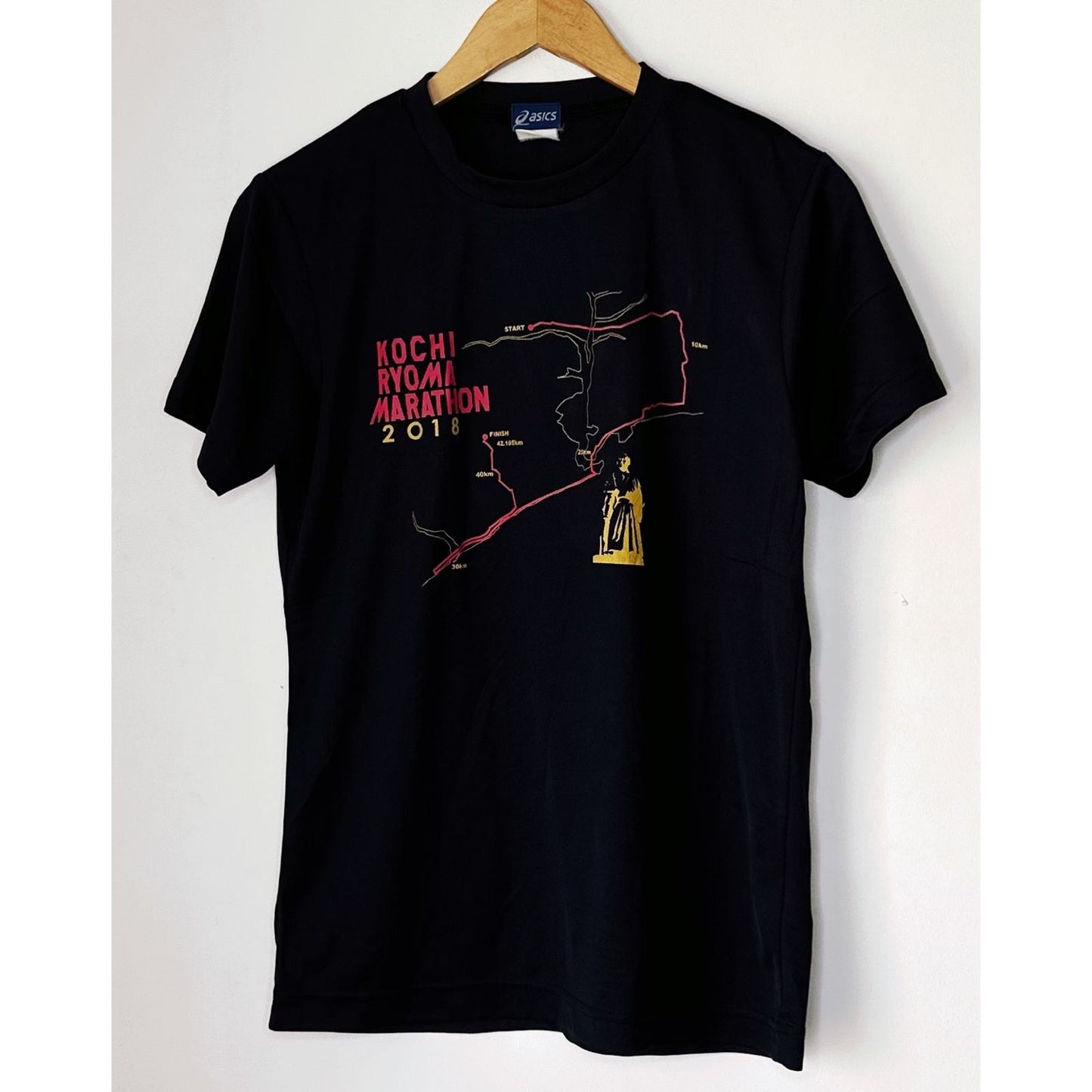 ASICS  KOCHI RYOMA MARATHON 2018 SIZE- XL DRY-FIT TEES