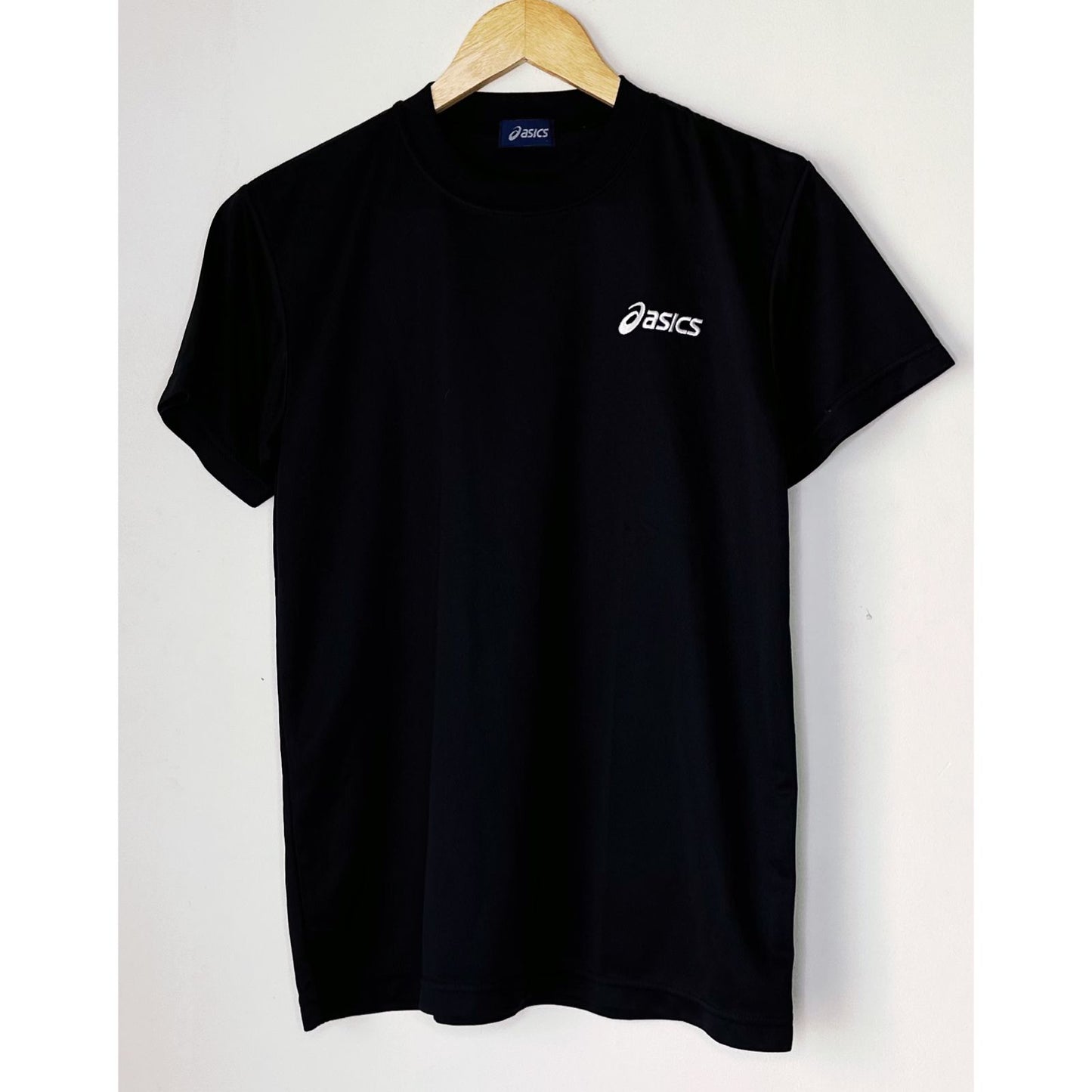 ASICS BLACK SIZE- S DRY-FIT TEES