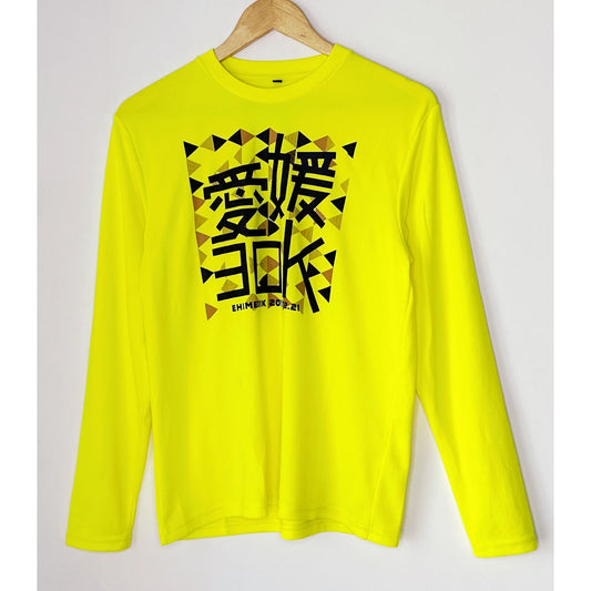 YELLOW FULL SLEEVE SIZE- M DRY-FIT TEES