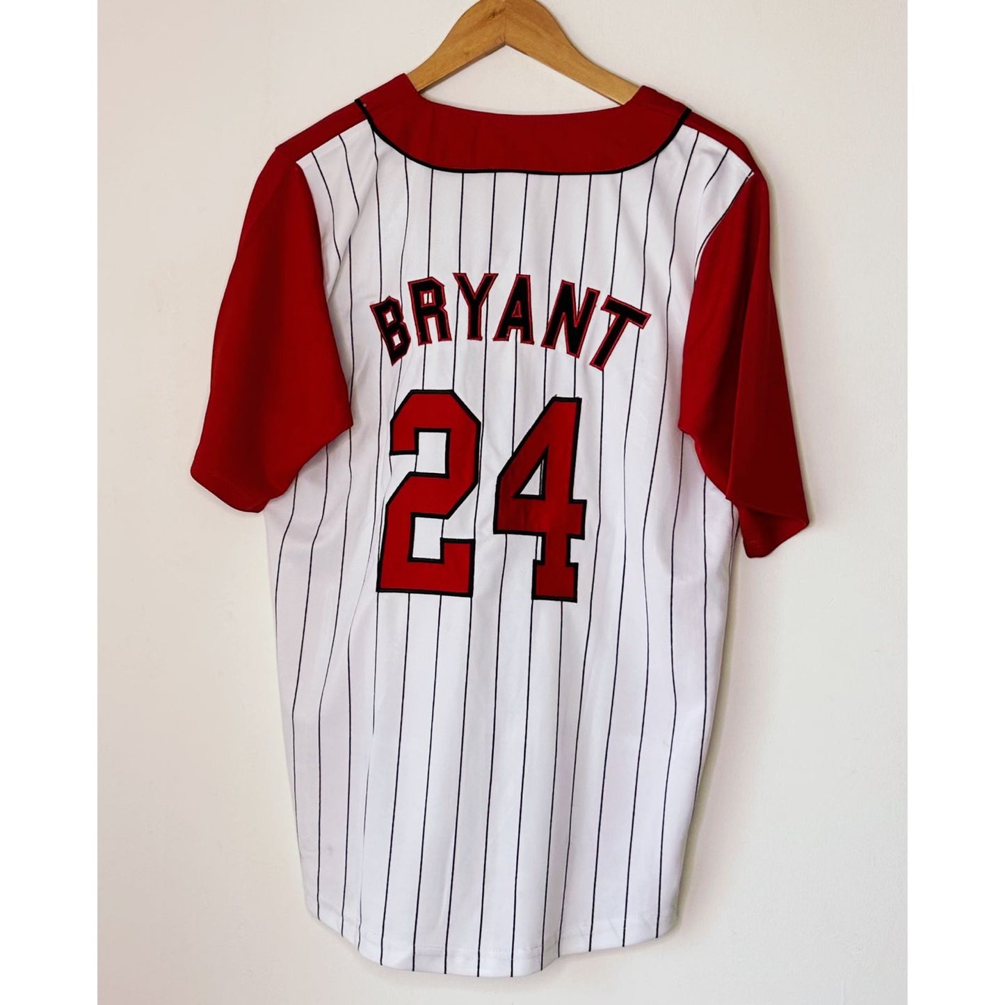 GIANTS RED NBA SIZE L BASEBALL JERSEY