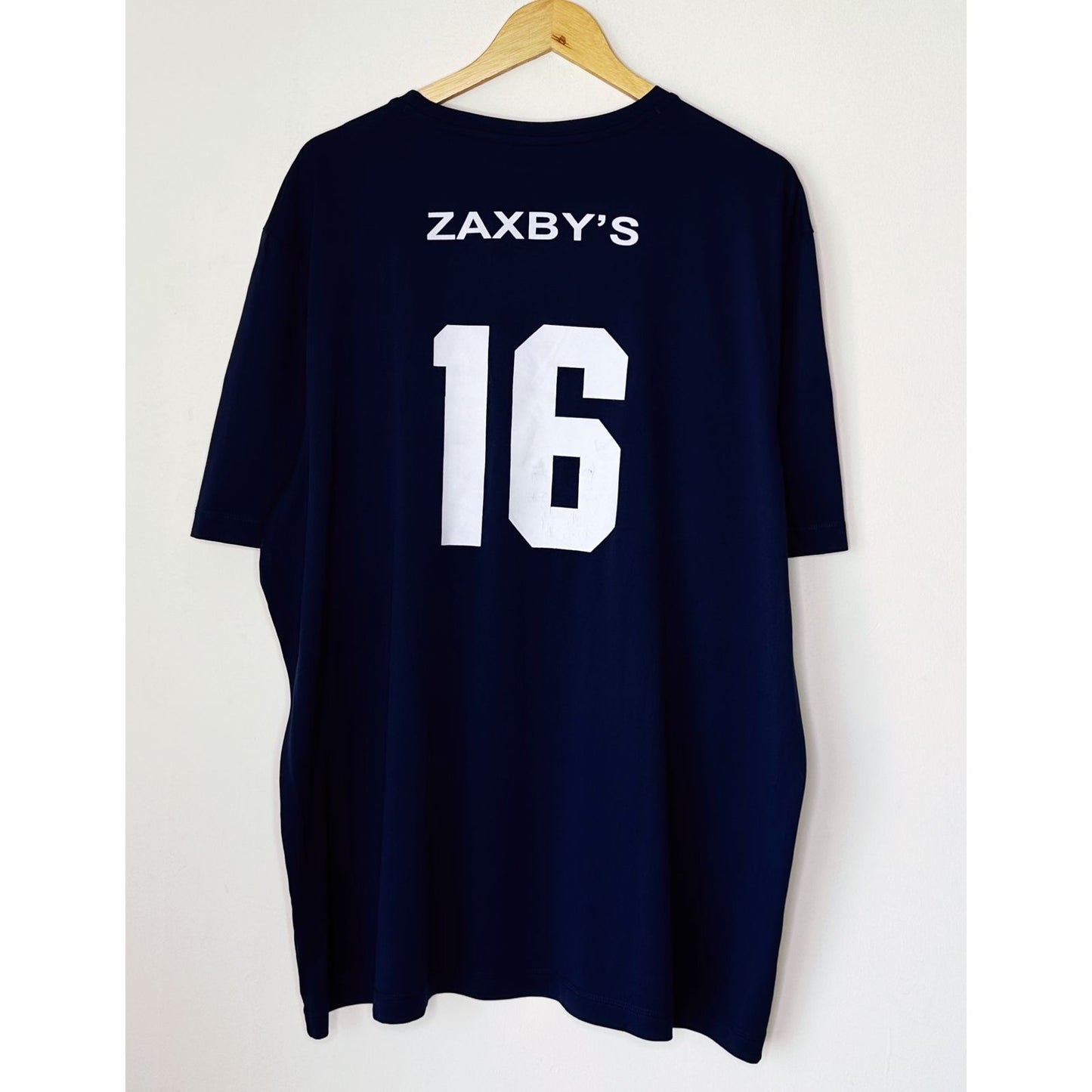 ZAXBY'S  NUMBER 16  BRANES SIZE-2XL DRY-FIT