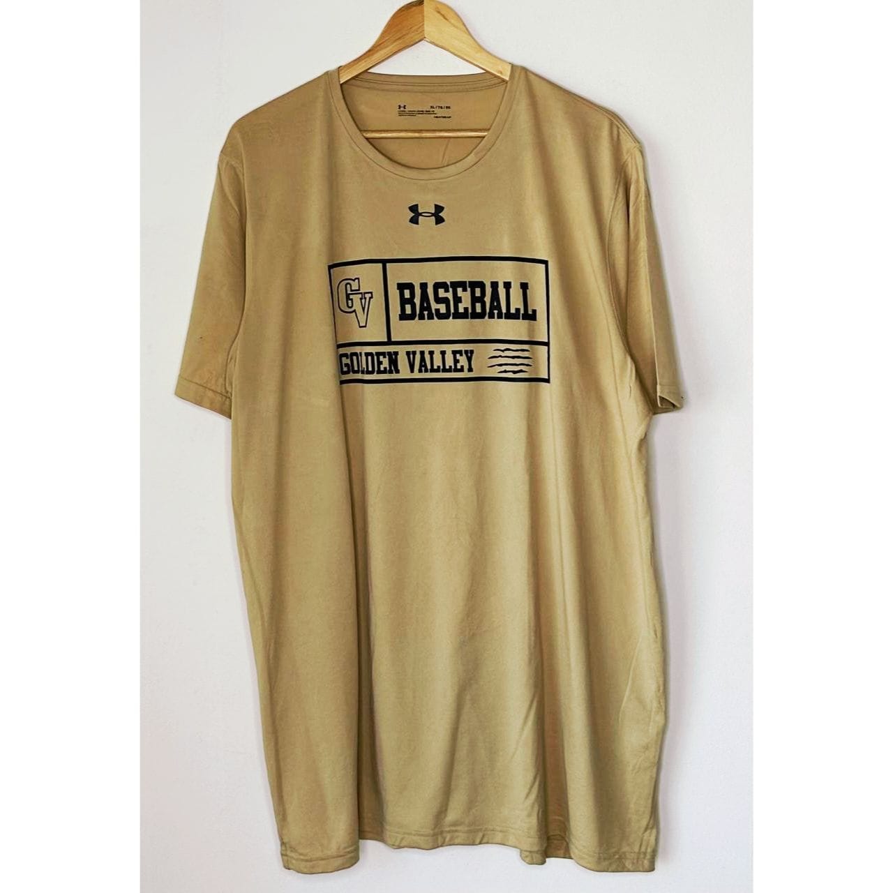 BASEBALL GOLDEN VALLEY UNDER ARMOUR SIZE-XL DRY-FIT