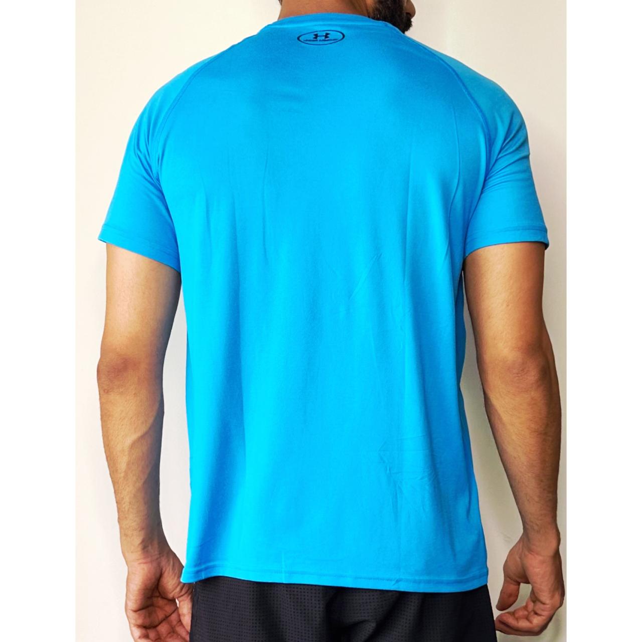 HEATGEAR BLUE SIZE-M Premium Dri-fits