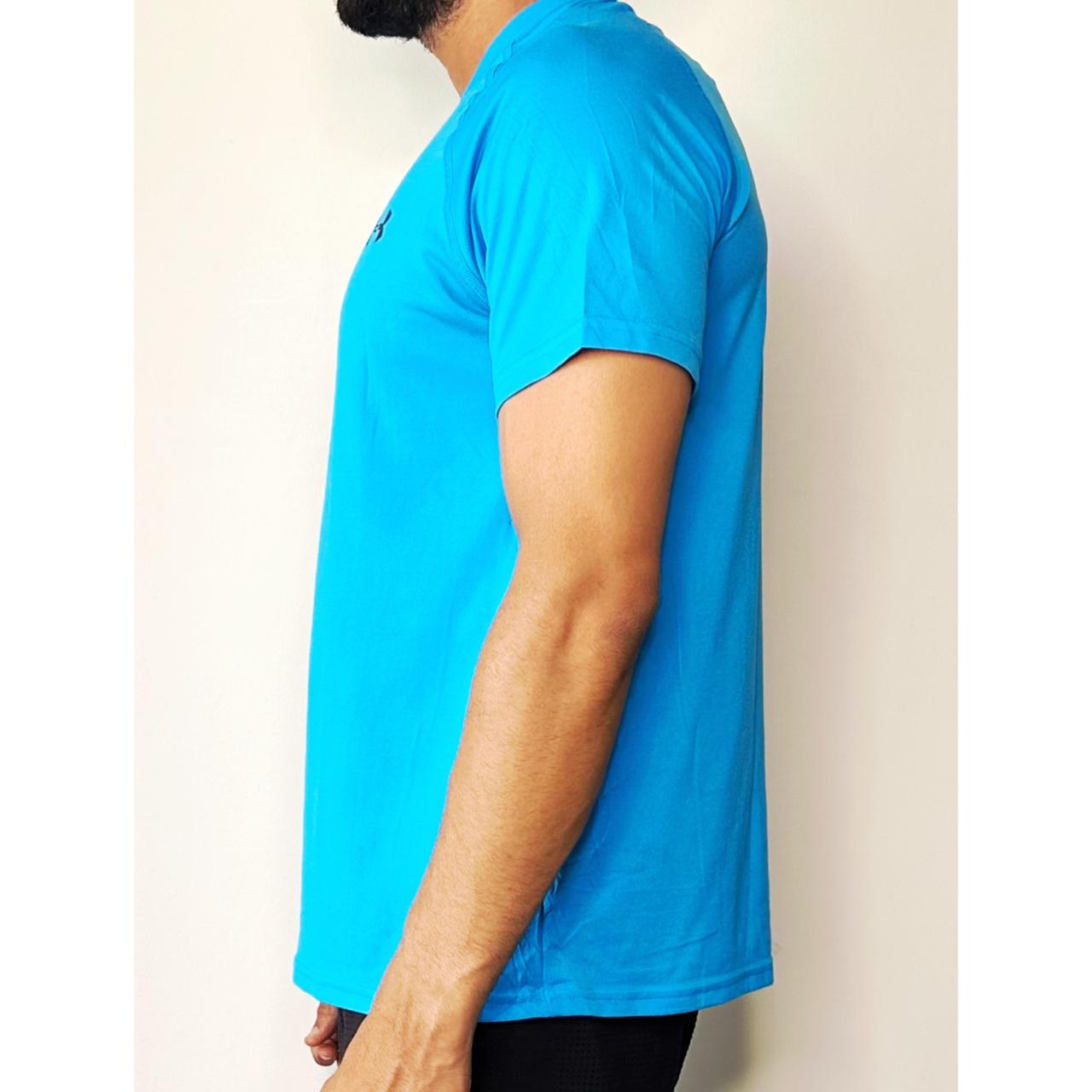 HEATGEAR BLUE SIZE-M Premium Dri-fits