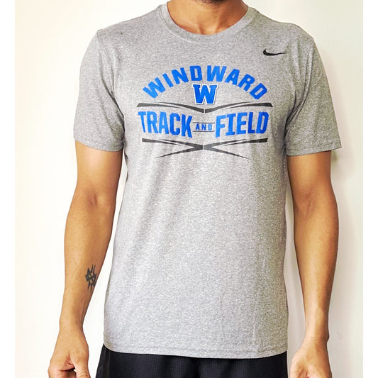 WINDWARO  TRACK FIELD SIZE- L DRY-FIT TEES