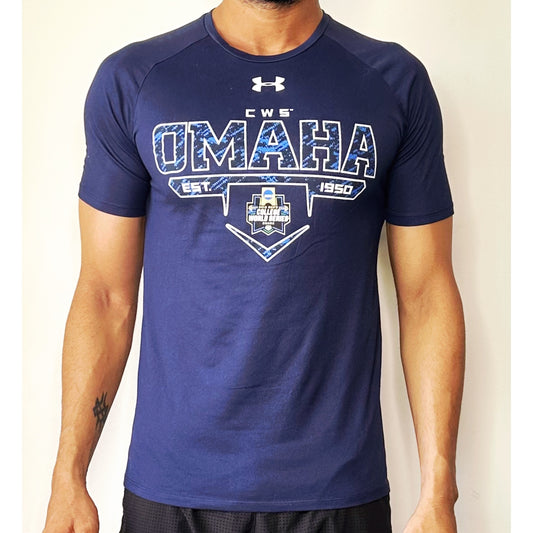 UNDER ARMOUR CWS OMAHA SIZE- S DRY-FIT TEES