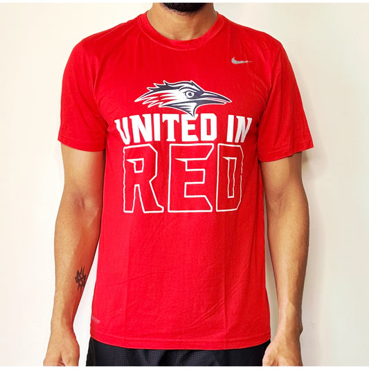 NIKE UNITED IN RED SIZE- XL DRY-FIT TEES