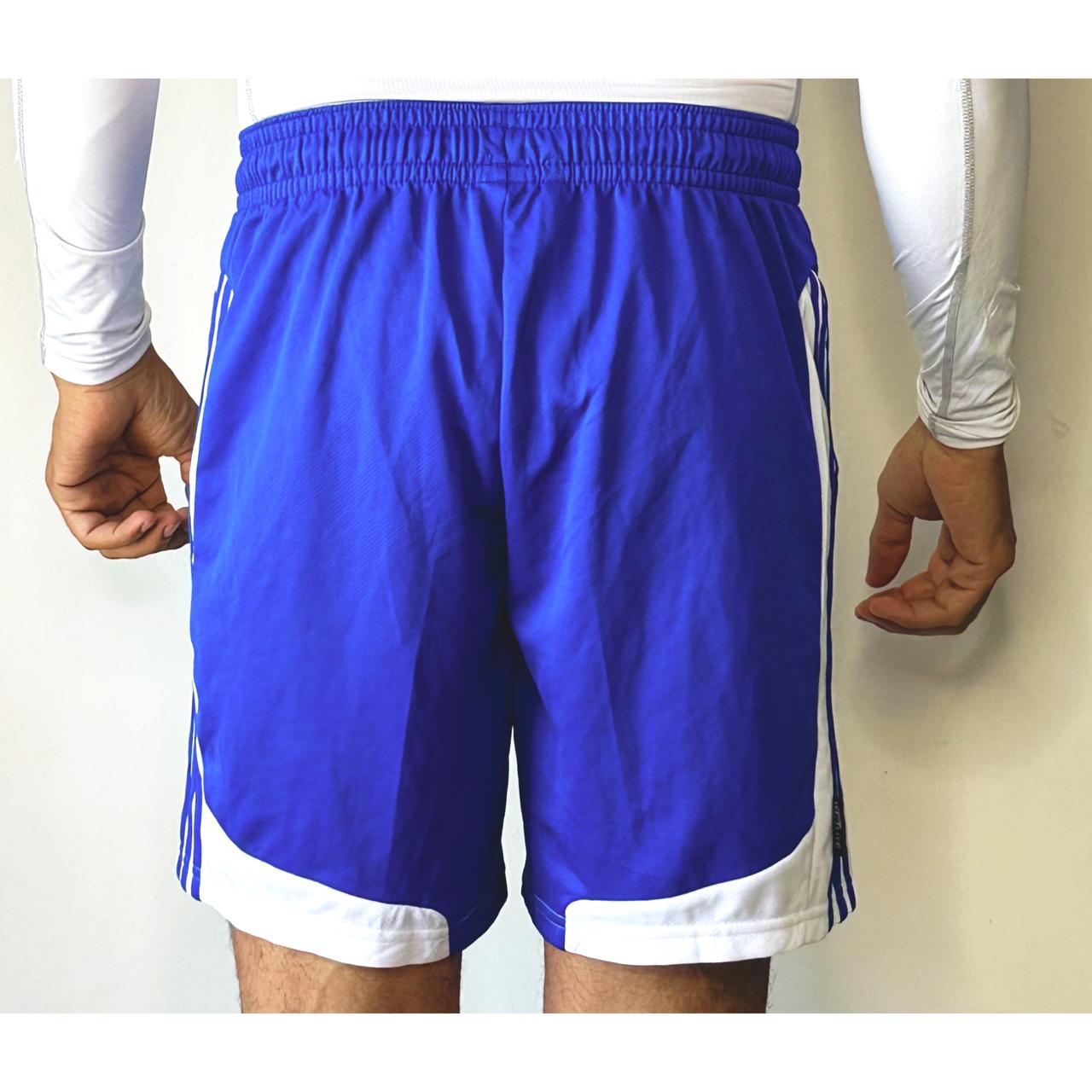 ADIDAS NO 37 BLUE SIZE L SHORTS