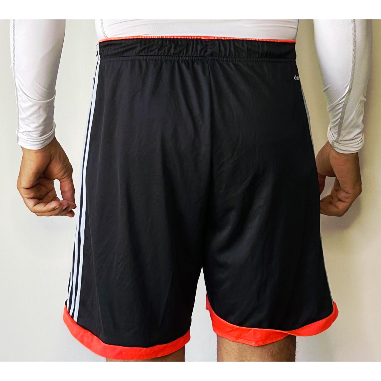 ADIDAS NUMBER 42 BLACK SIZE-M  SHORTS