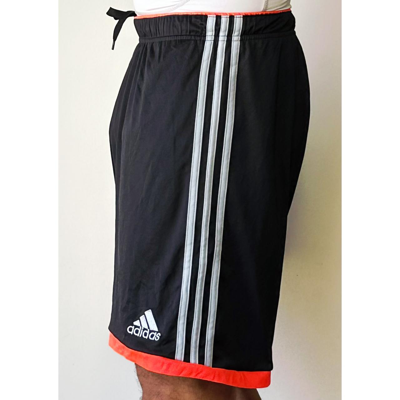 ADIDAS NUMBER 42 BLACK SIZE-M  SHORTS