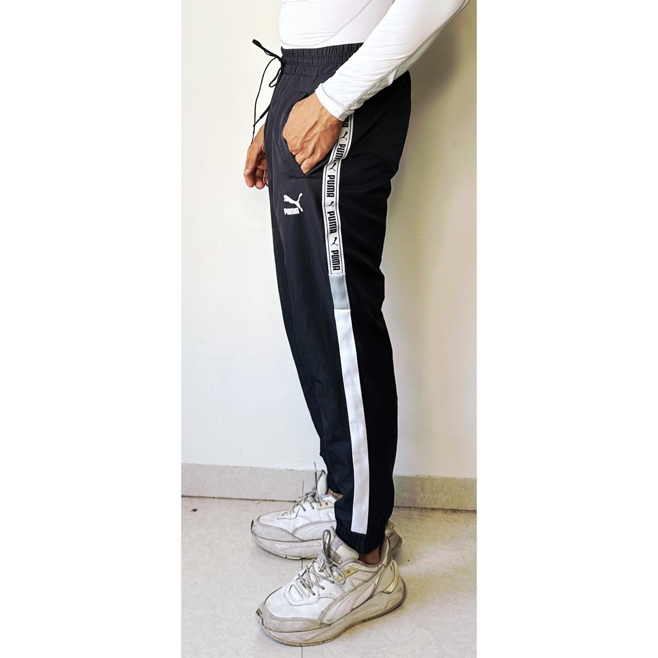 PUMA BLACK SIZE-M TRACKS PANTS