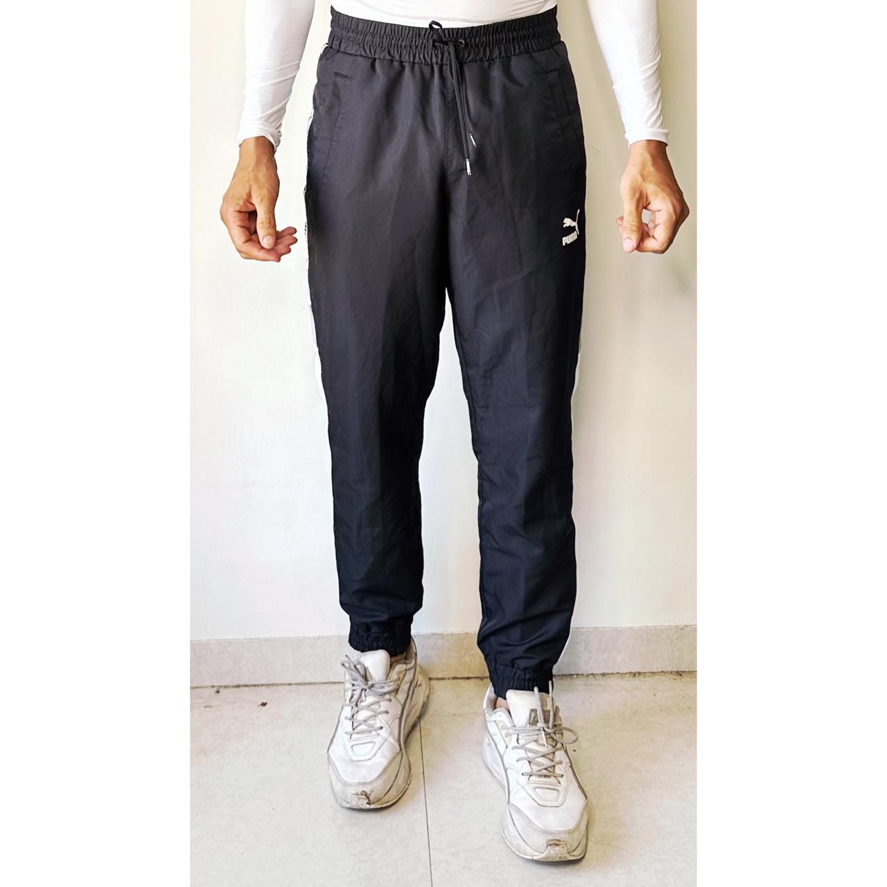 PUMA BLACK SIZE-M TRACKS PANTS