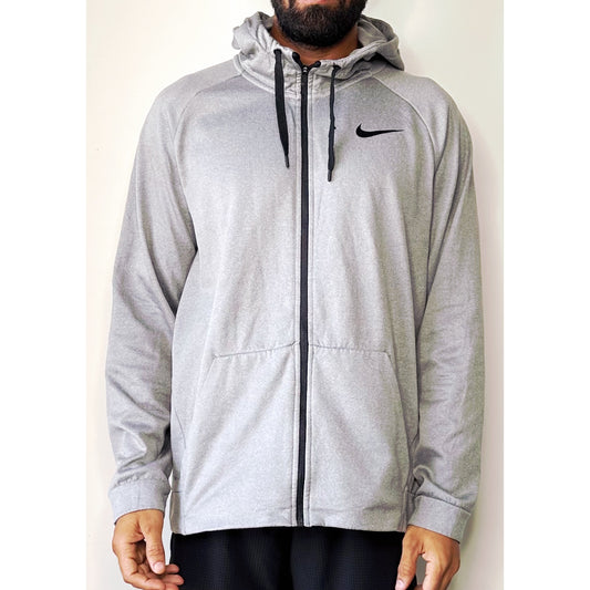 NIKE GREY SIZE-L Premium Dri-fits