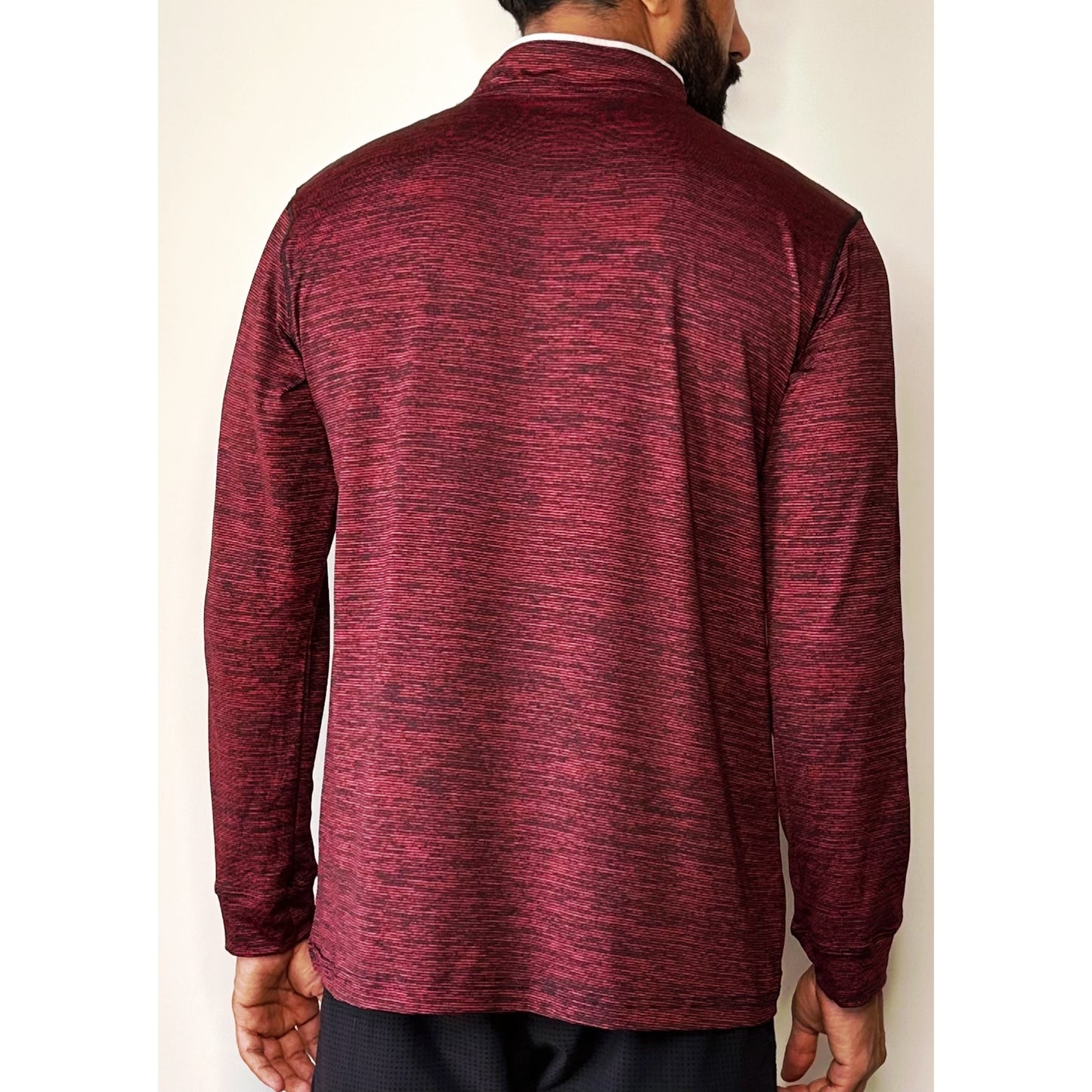 MAROON TEE  SIZE-L Premium Dri-fits