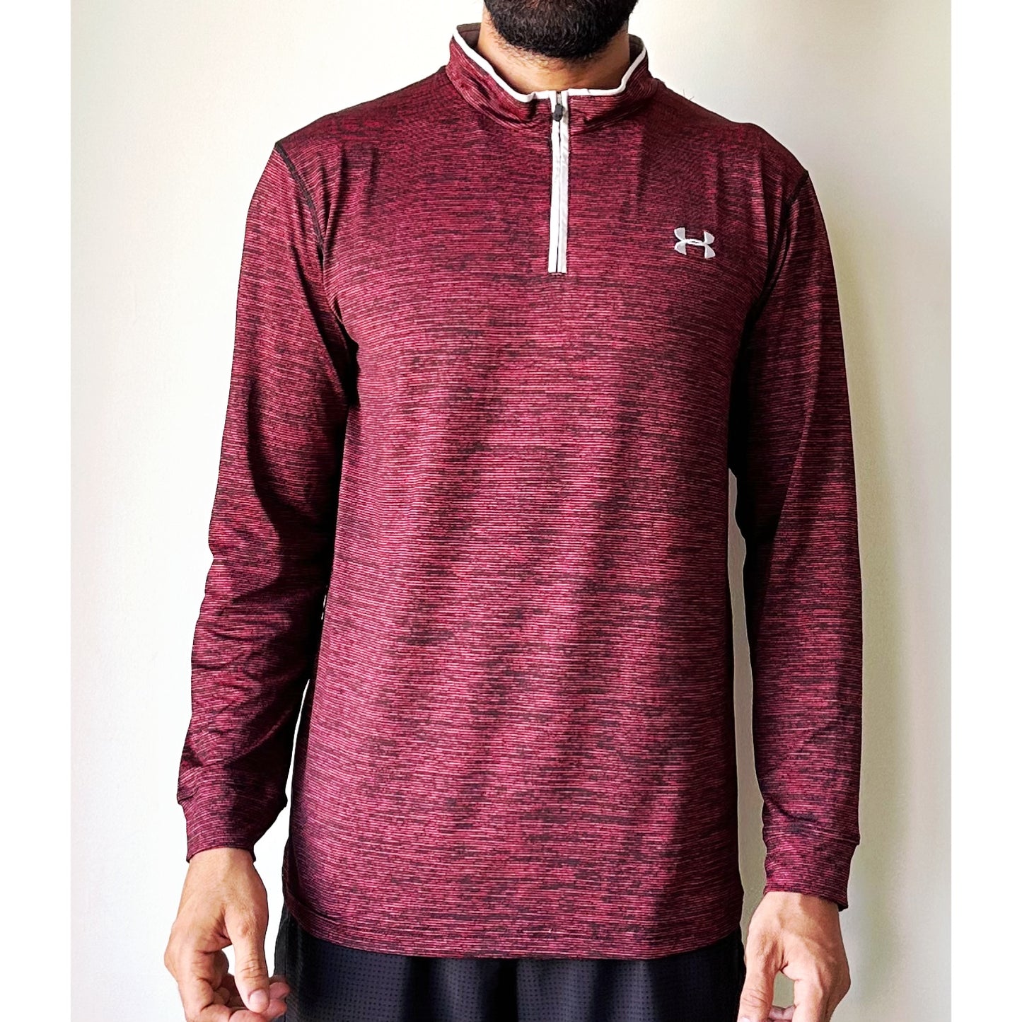 MAROON TEE  SIZE-L Premium Dri-fits