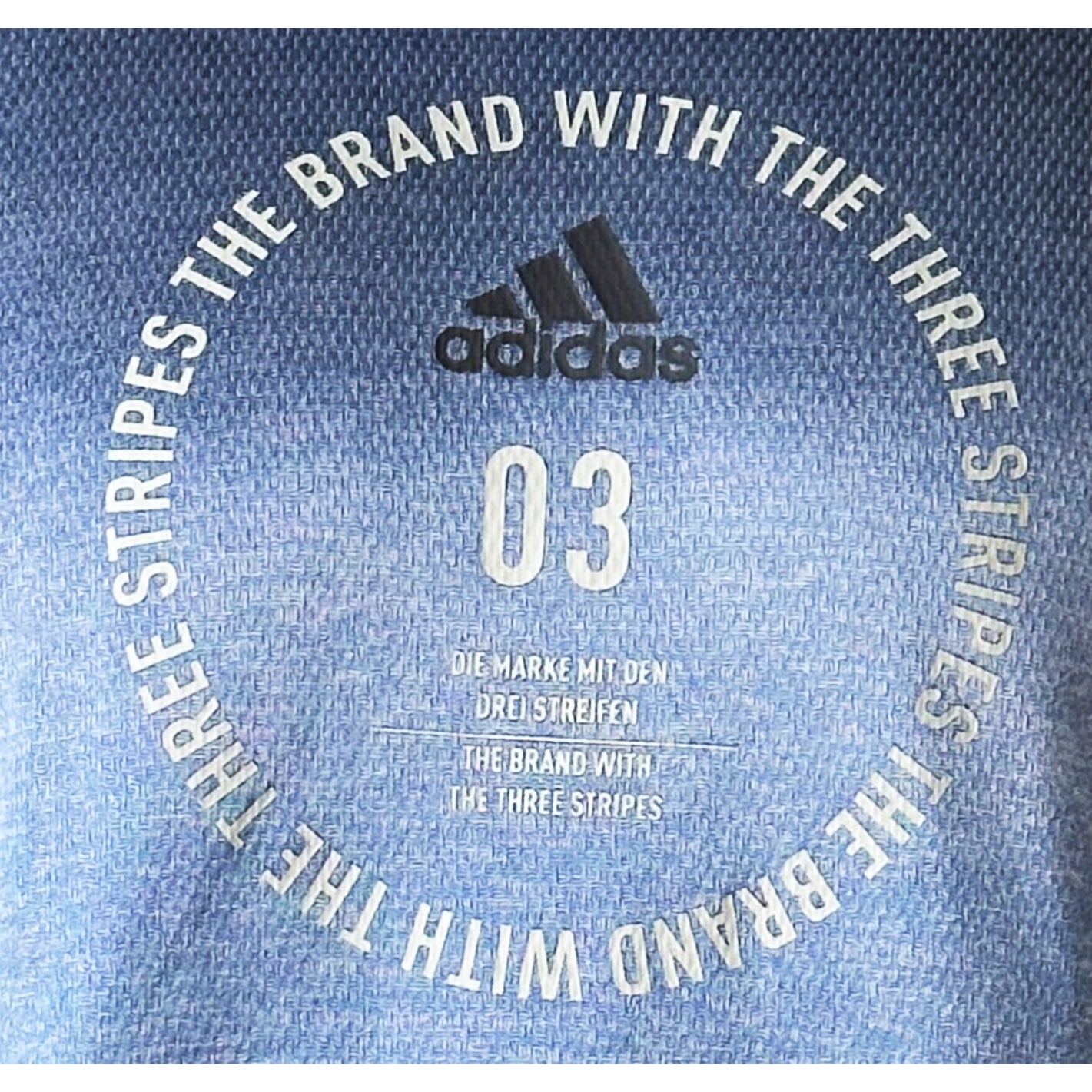 ADIDAS THE BRAND WITH THE THREE STRIPES  03 SIZE-M Premium Dri-fits