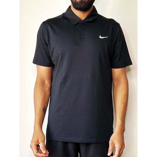 NIKE  BLACK SIZE- L DRY-FIT TEES