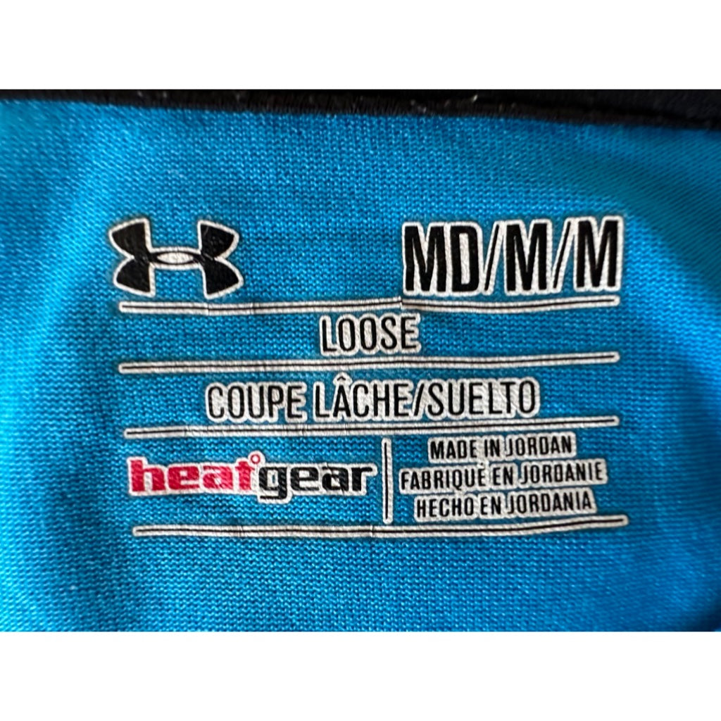 HEATGEAR BLUE SIZE-M Premium Dri-fits