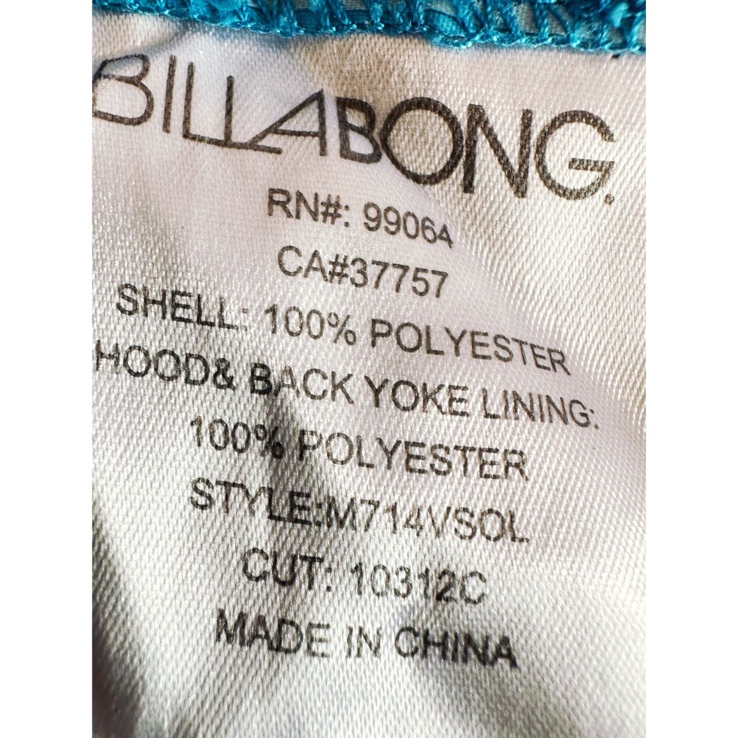 BILLA BONG WINDBREAKER SIZE L PREMIUM JACKET