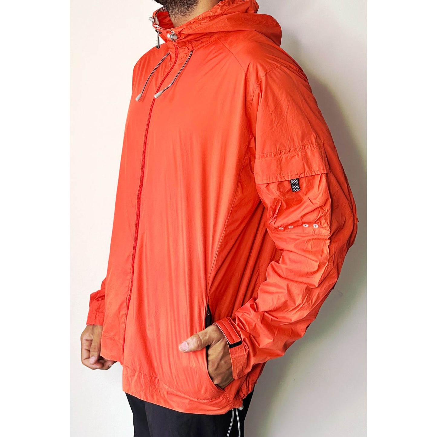 GAP ORANGE  WINDBREAKER SIZE XL PREMIUM JACKET