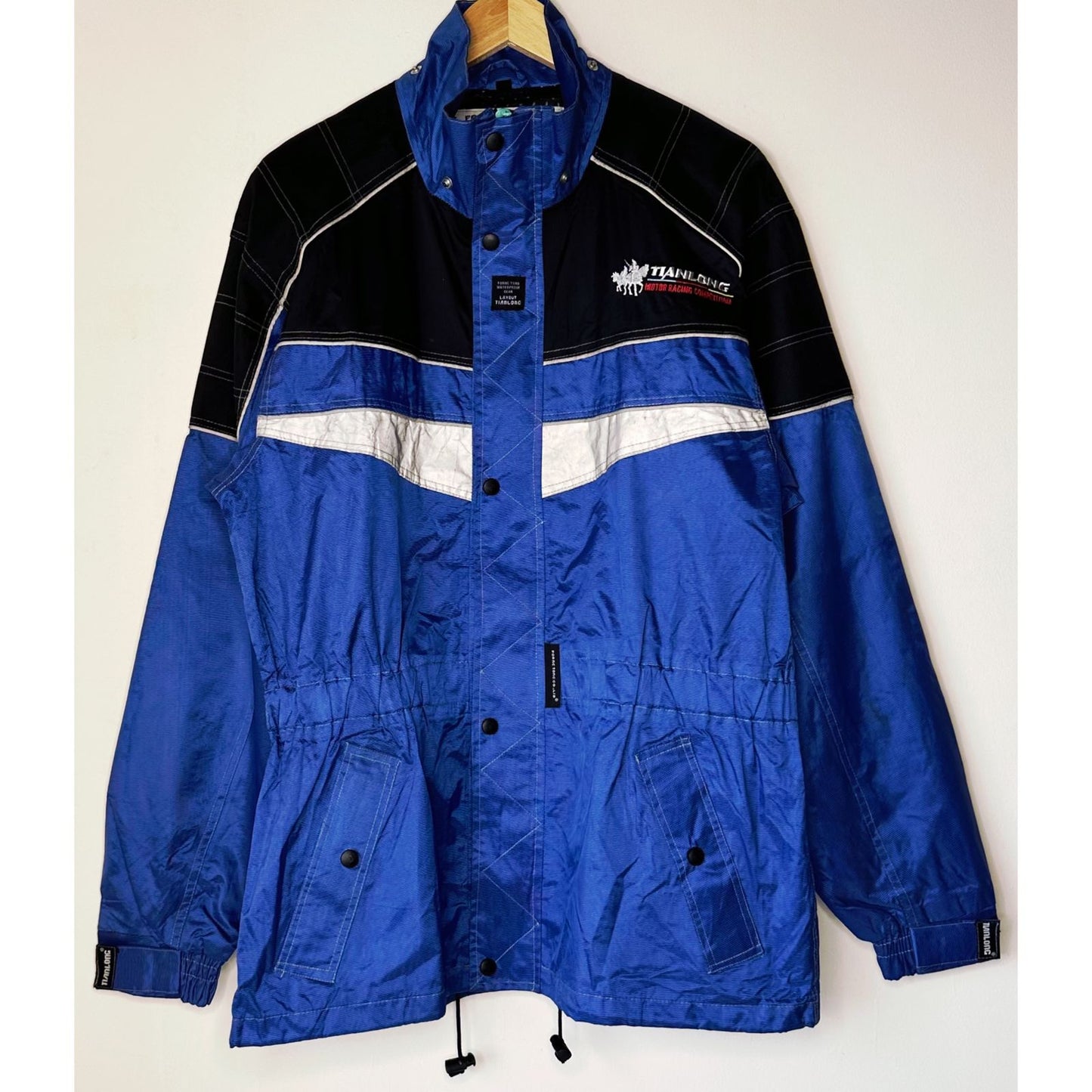 TIANLONG MOTOR RACING COMPETITION CAVAIRY SIZE-L WINDBREAKER JACKETS