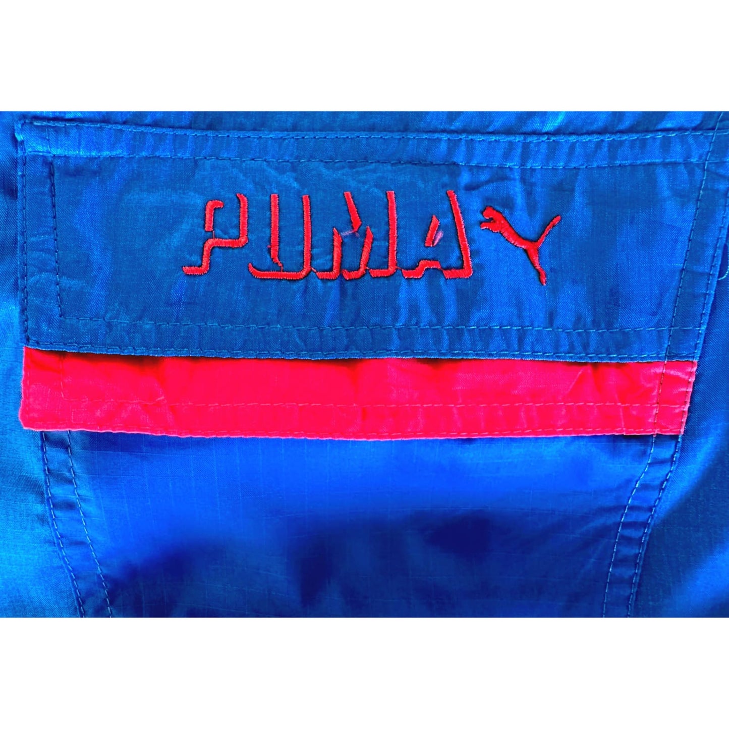 PUMA DARK BLUE & PINK SIZE-XL WINDBREAKER JACKETS