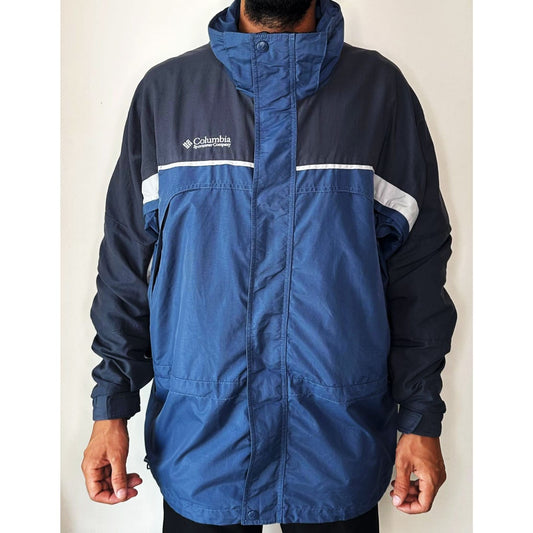 COLUMBIA  SPORTSWEAR MEN'S JACKET  SIZE- 2XL WINDBREAKER JACKETS