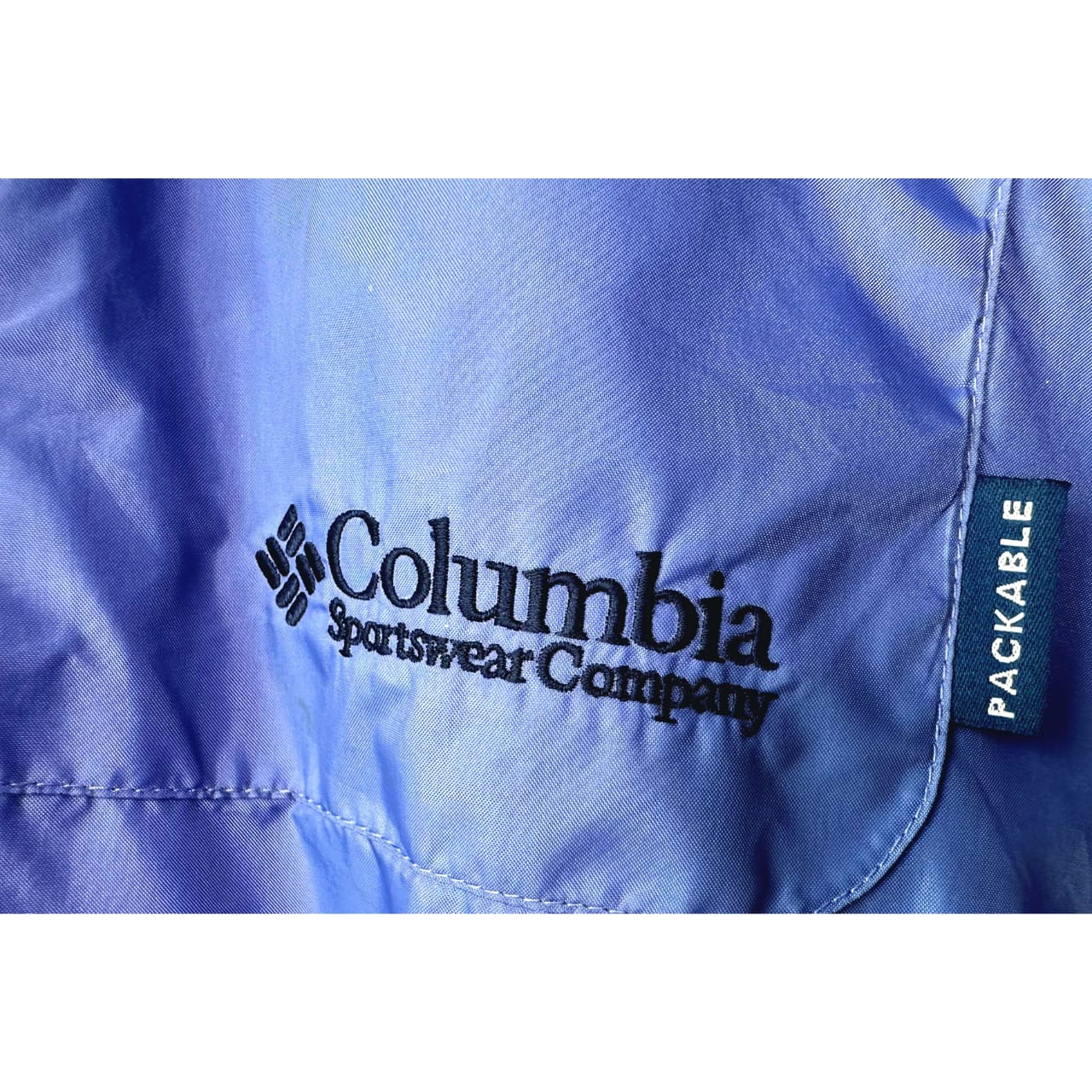 COLUMBIA  SPORTSWEAR BLUE SIZE- XL WINDBREAKER JACKETS