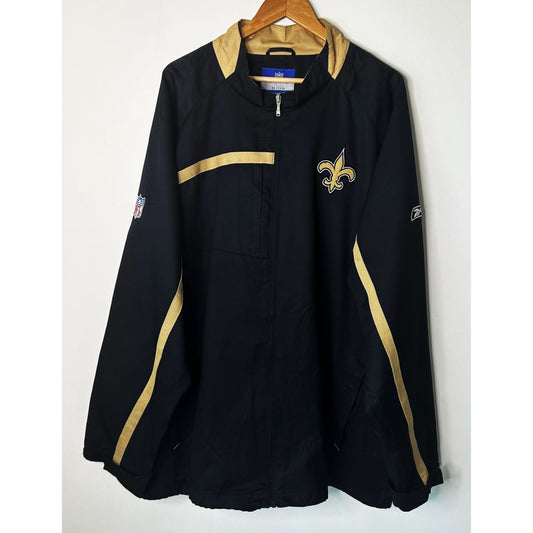 REEBOK NFL SAINTS SIZE- 3XL WINDBREAKER JACKETS