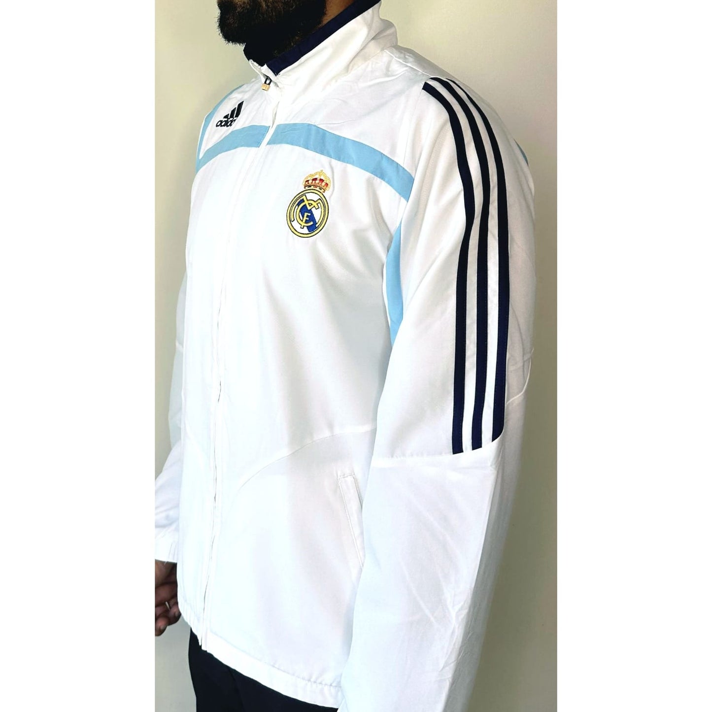 ADIDAS REAL MADRID SIZE-L WINDBREAKER JACKETS