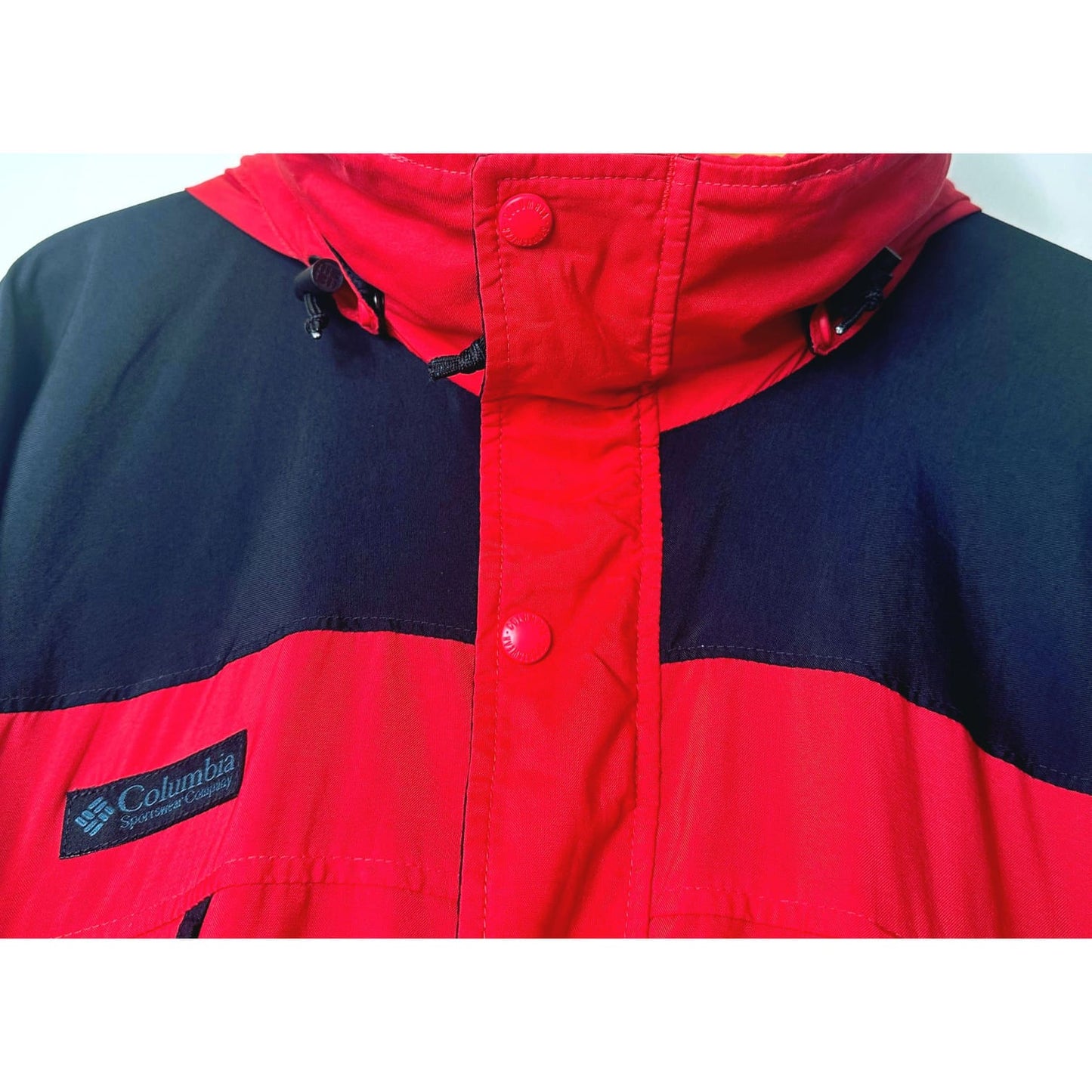 COLUMBIA RED OMNITECH SIZE-2XL WINDBREAKER JACKETS