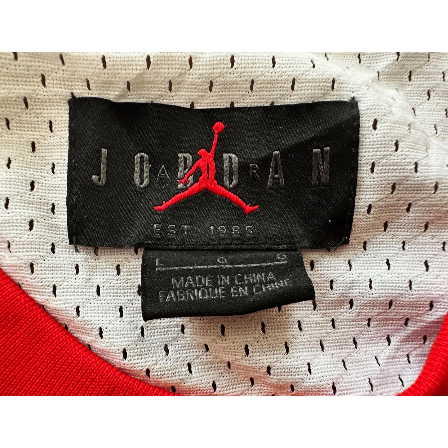 JORDAN AIR SIZE-L BASKETBALL JERSEYS