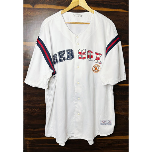 TRUE FAN REDSOX SIZE- 3XL BASEBALL JERSEYS