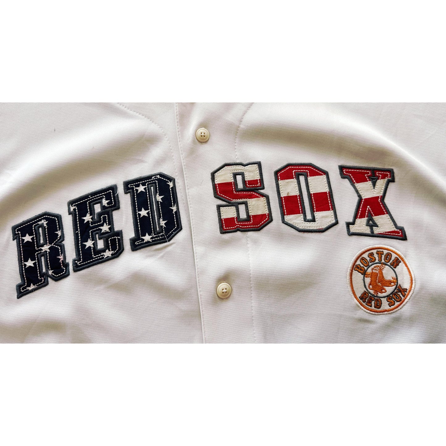 TRUE FAN REDSOX SIZE- 3XL BASEBALL JERSEYS