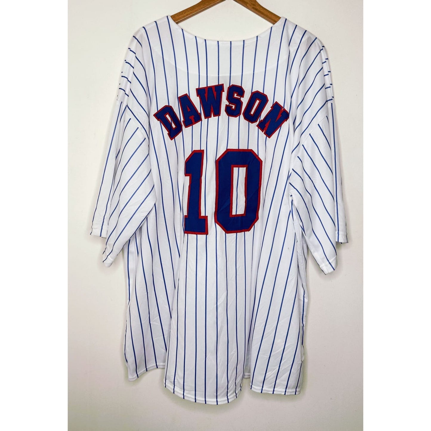 EXPOS NUMBER-10 DAWSON SIZE-4XL BASEBALL JERSEYS