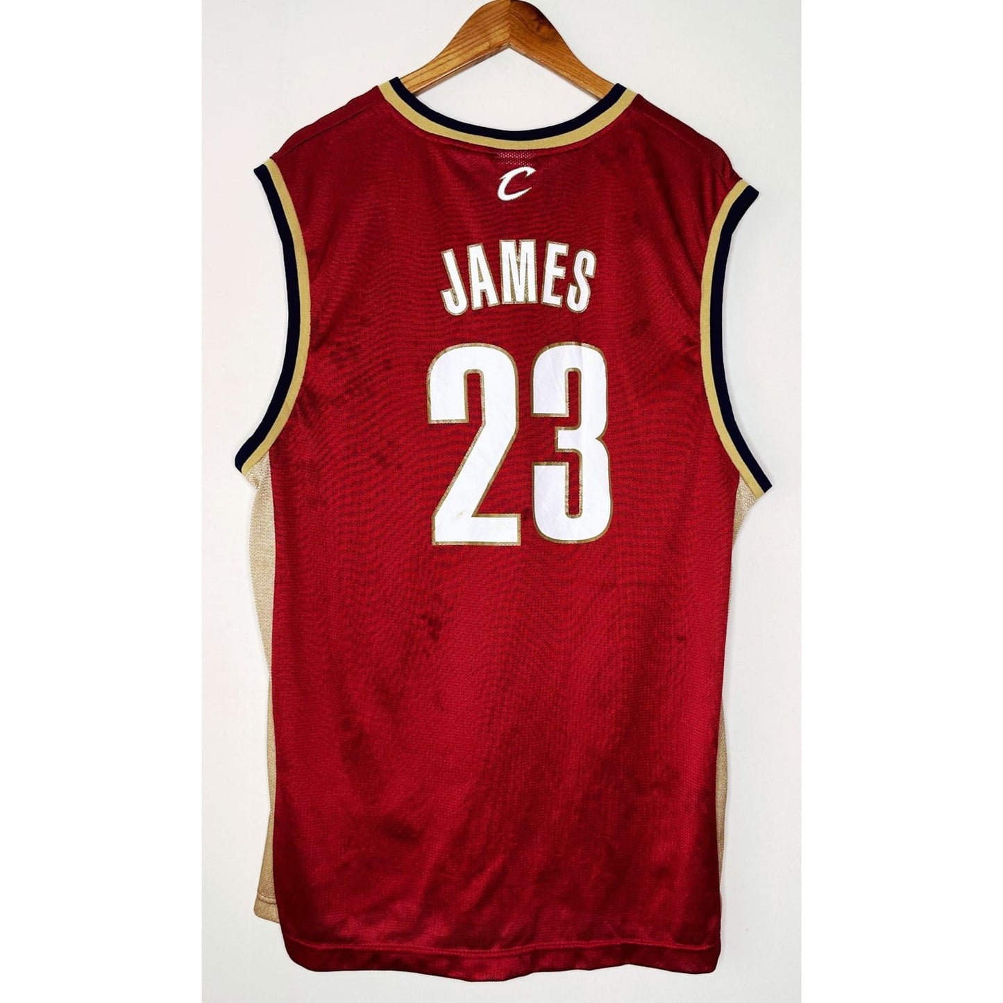 CLEVELAND NUMBER-23 JAMES SIZE- 4XL BASKETBALL JERSEYS