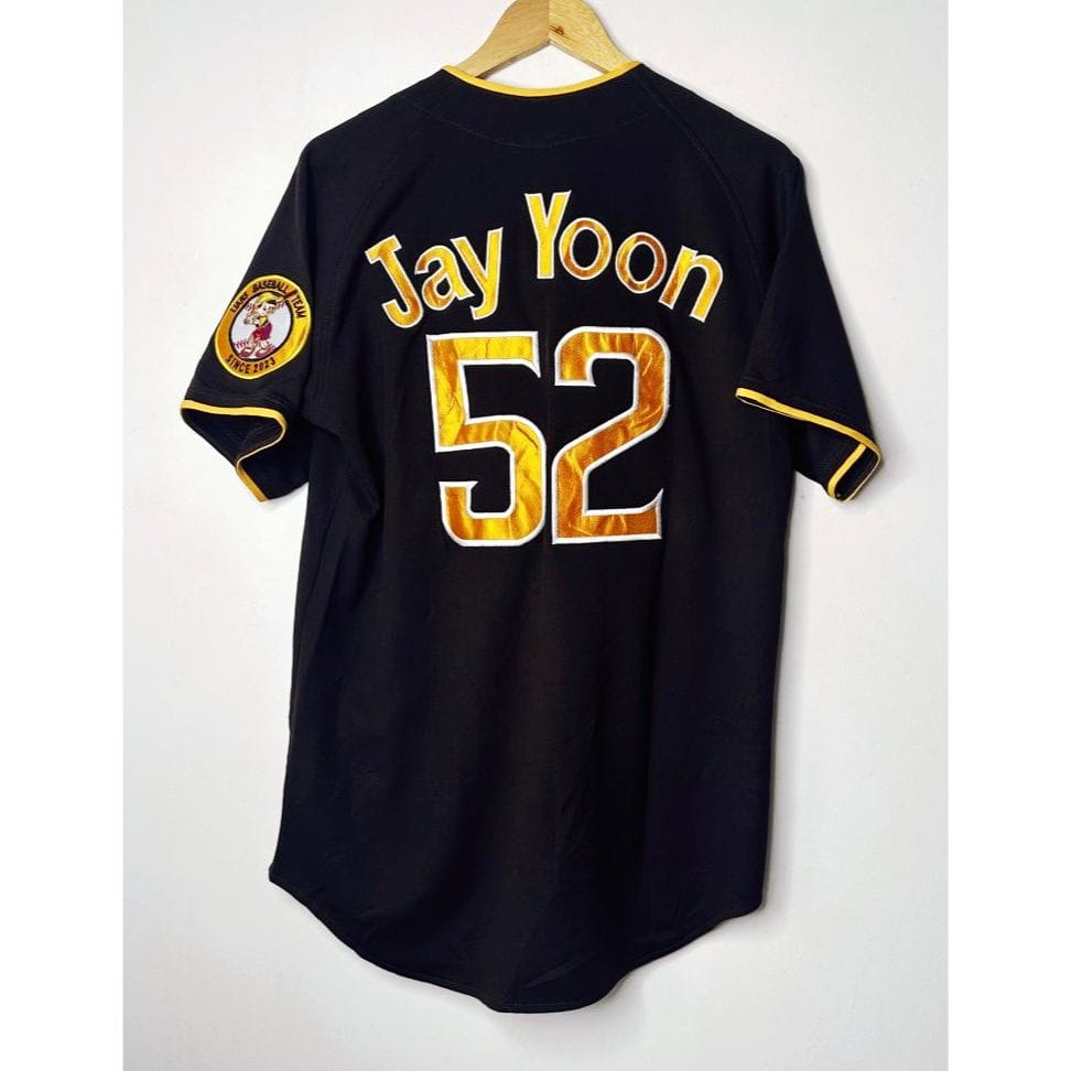 LIARS BASEBALL TEAM JAY YOON NO 52 SIZE-L BASEBALL JERSEYS