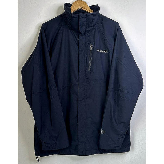 COLUMBIA BLACK SIZE- XL WINDBREAKER JACKETS