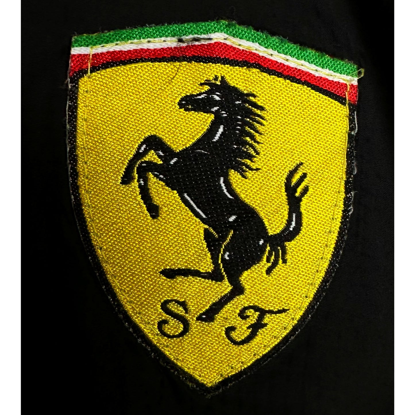 FERRARI BLACK SIZE- M WINDBREAKER JACKETS