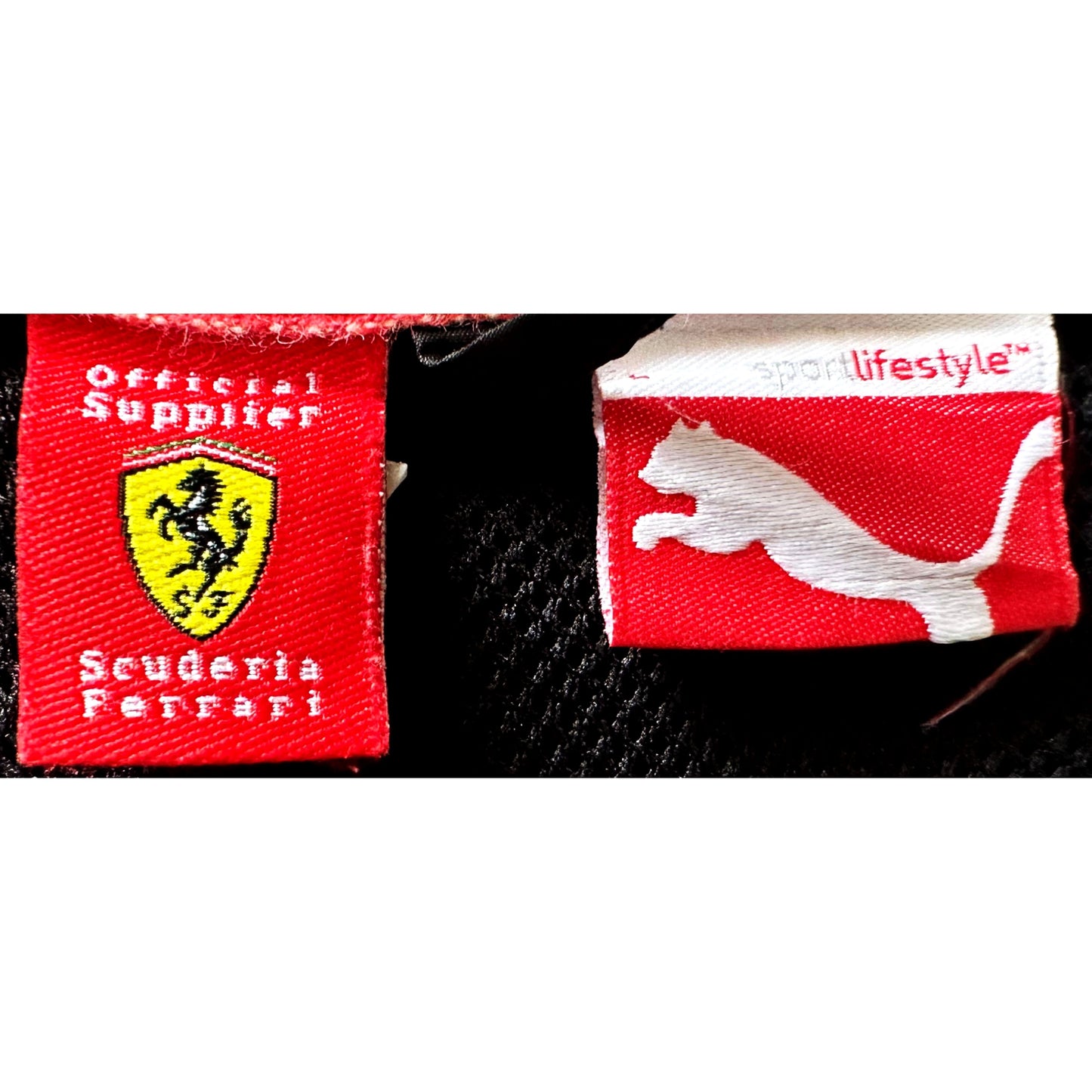 FERRARI BLACK SIZE- M WINDBREAKER JACKETS