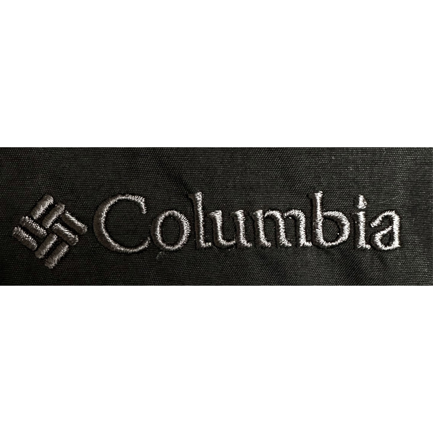 COLUMBIA BLACK WHITE SIZE- XL WINDBREAKER JACKETS