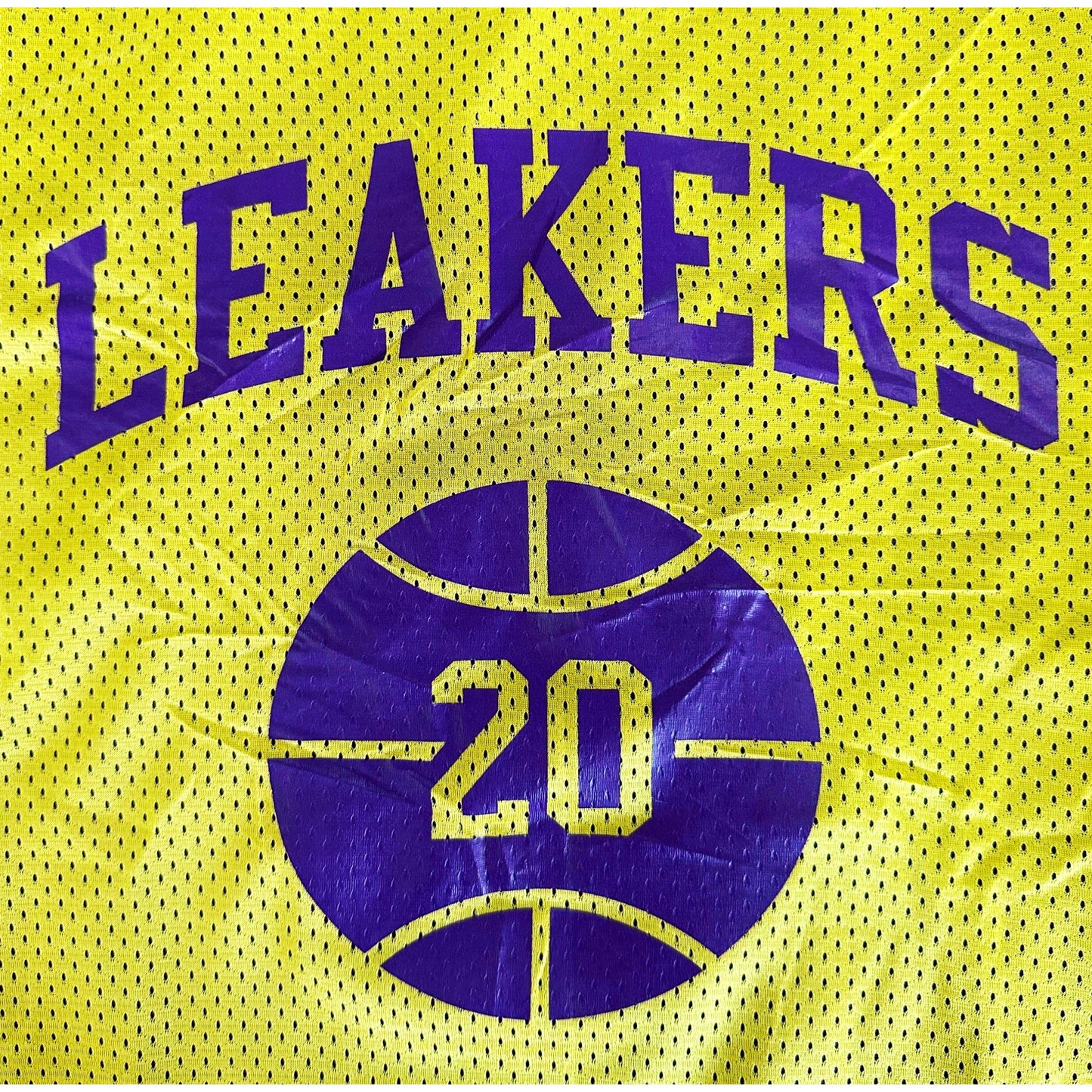 LEAKERS NUMBER-20 REVERSABLE SIZE-XL BASKETBALL JERSEYS