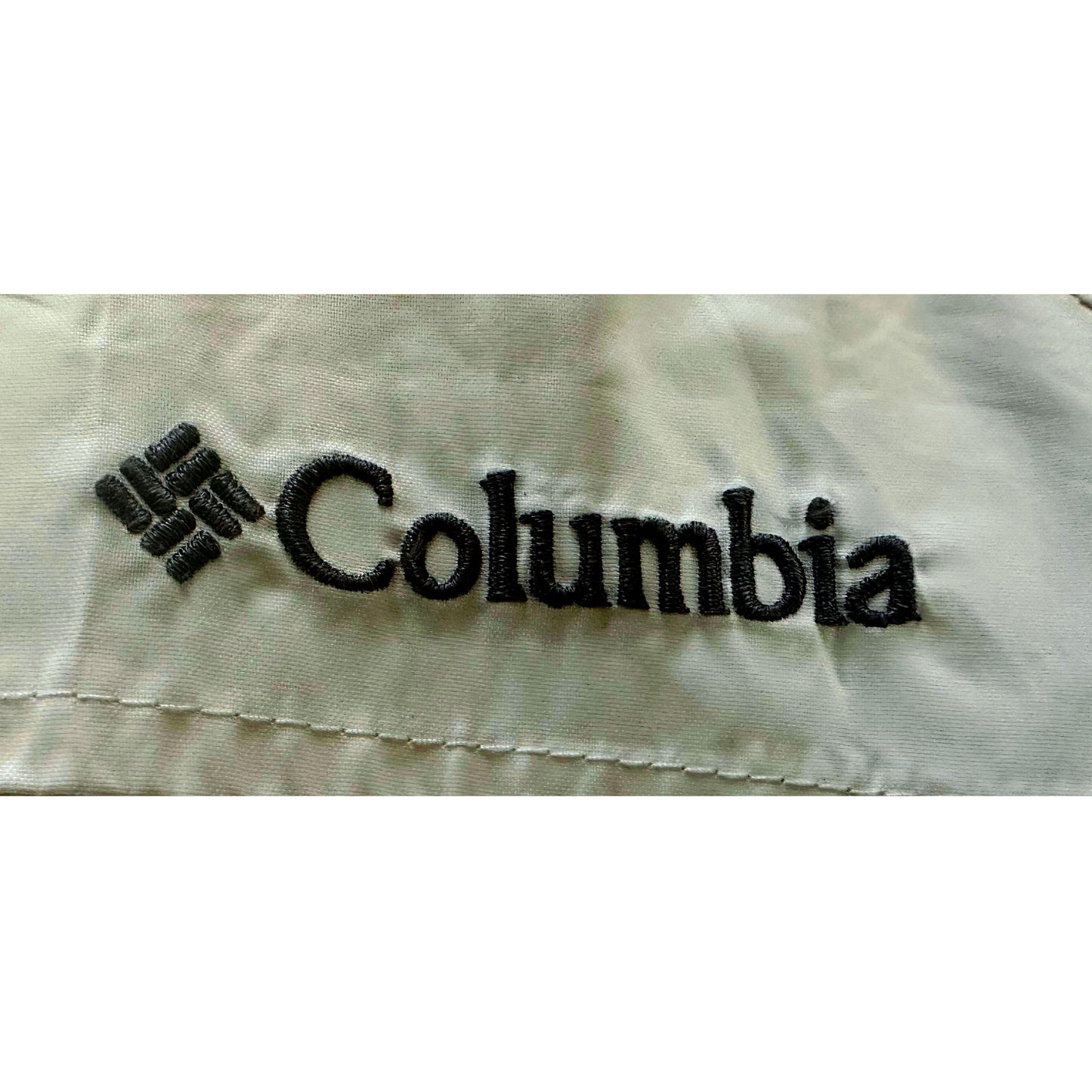 COLUMBIA WHITE SIZE- L WINDBREAKER JACKETS