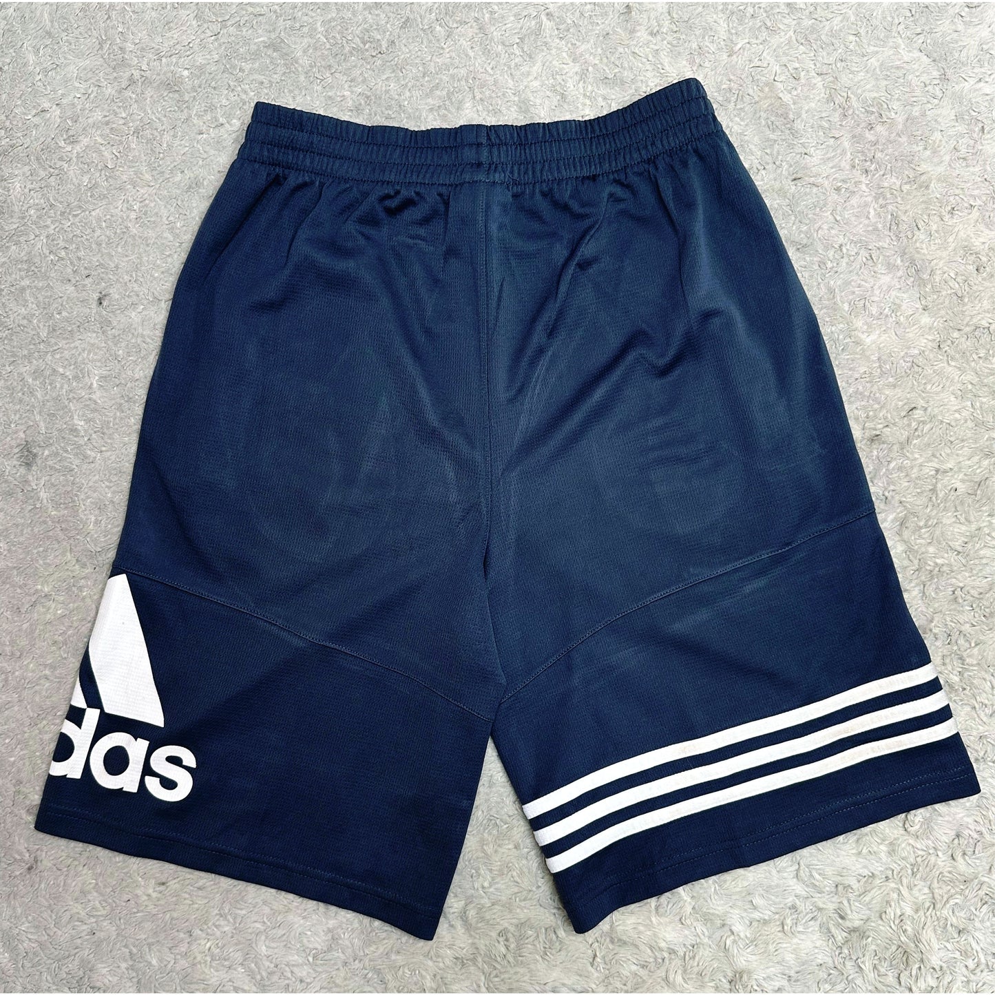 ADIDAS DARK  BLUE SIZE-L SHORTS