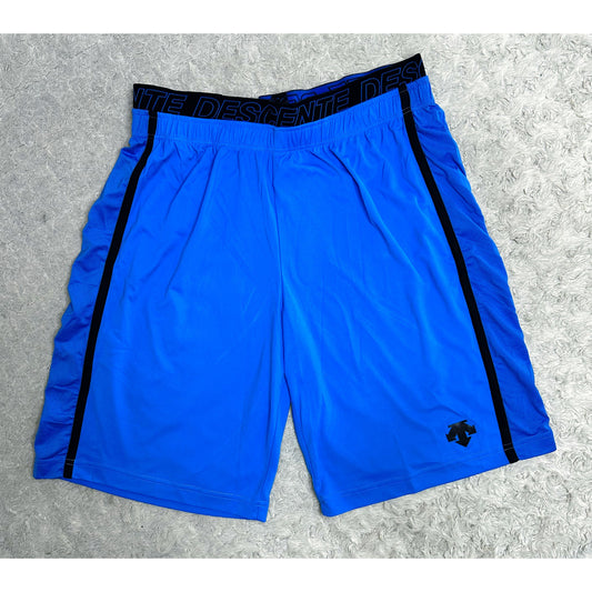 DESCENTE   BLUE SIZE-L SHORTS TRACKS & SHORTS